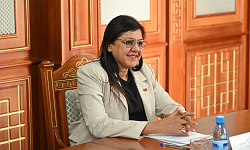 Глава Бурятии встретился с Послом Шри-Ланки в России