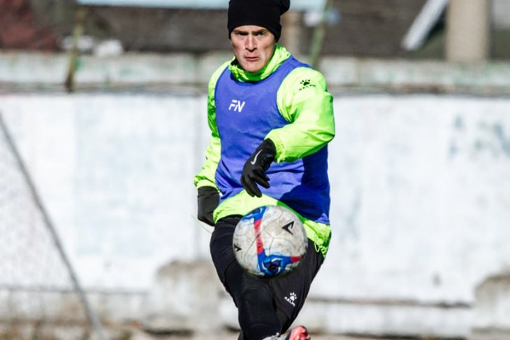 Подготовка к матчу. Фото из группы ФК «Иркутск» в соцсети «ВКонтакте»