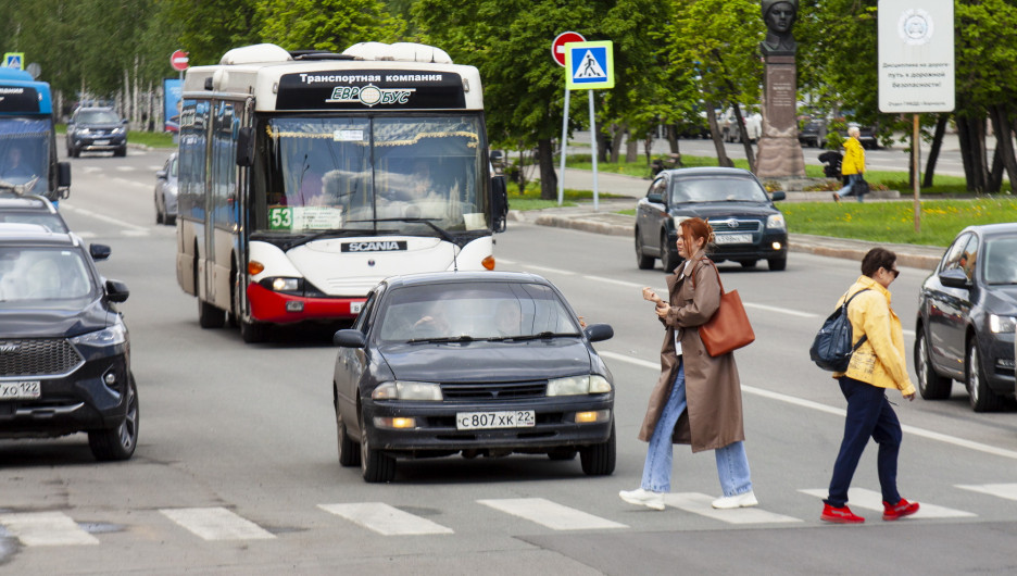 Транспорт Барнаула.