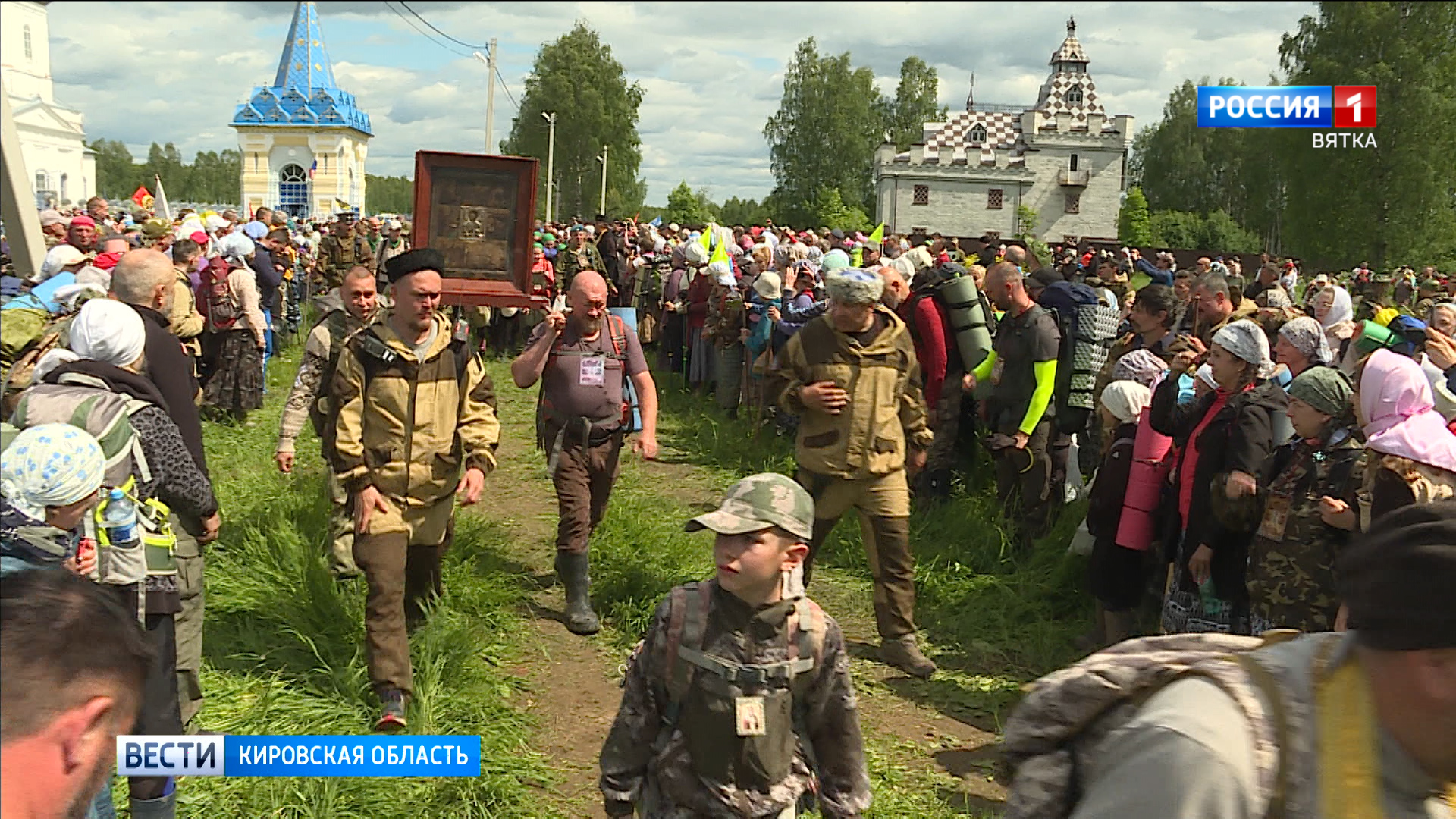 Карта великорецкого крестного хода