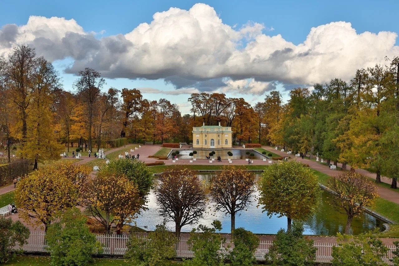 екатерининский парк в москве зимой