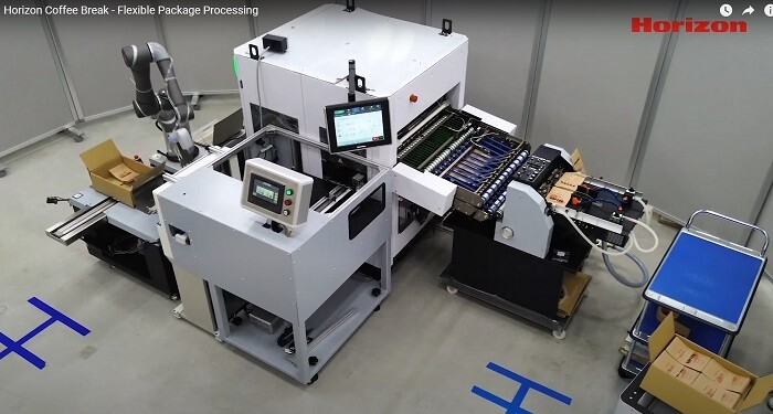 Horizon продемонстрирует в работе свою первую систему SPS-300L для послепечатной 