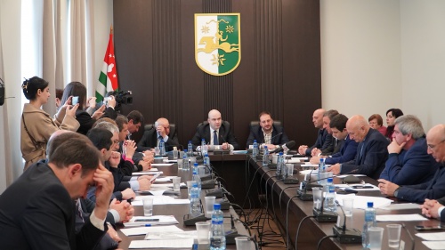 Состоялось очередное заседание сессии Народного Собрания – Парламента Республики Абхазия