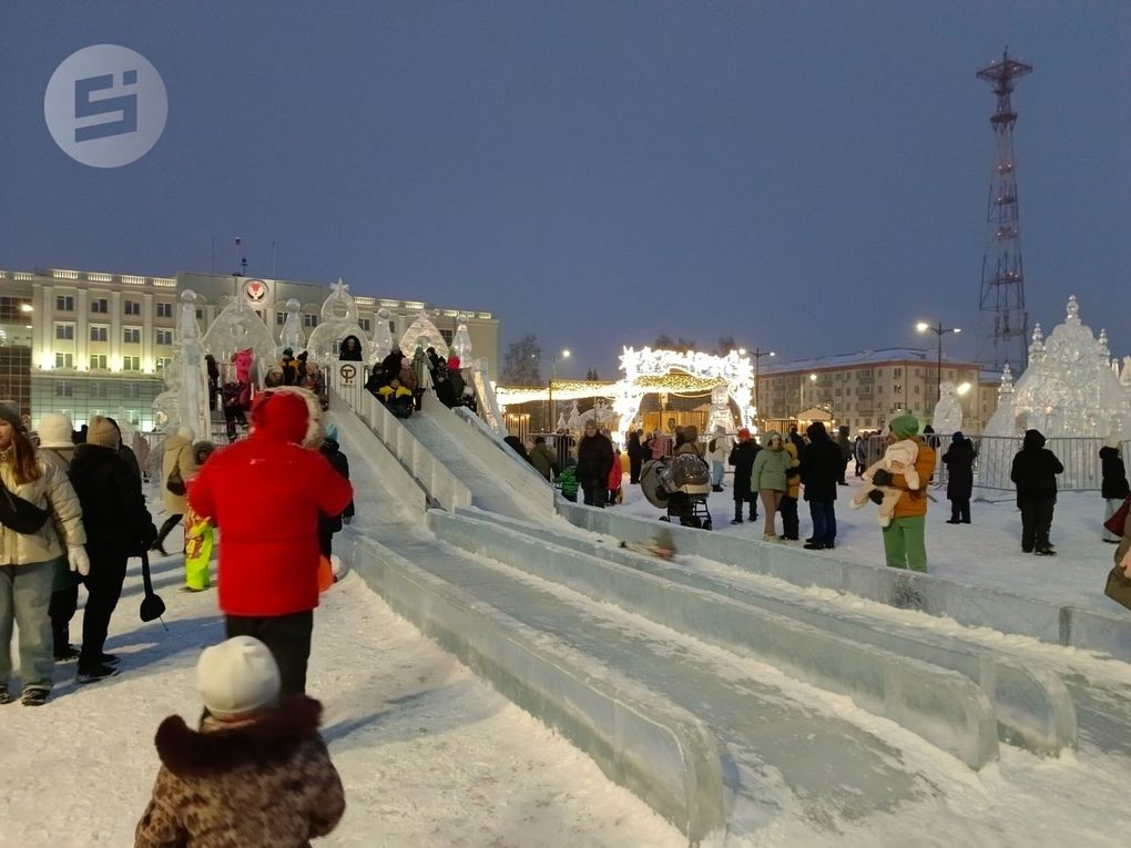 От полномасштабного ледового городка на Центральной площади Ижевска решили отказаться