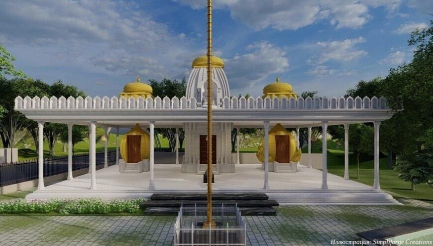 В Индии возводят 3D-печатный храм