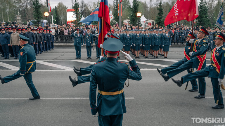 Парад Победы в Томске может пройти под дождем