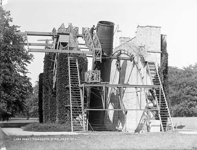 Парсонстаунский Левиафан: гигантский 12-тонный телескоп XIX века