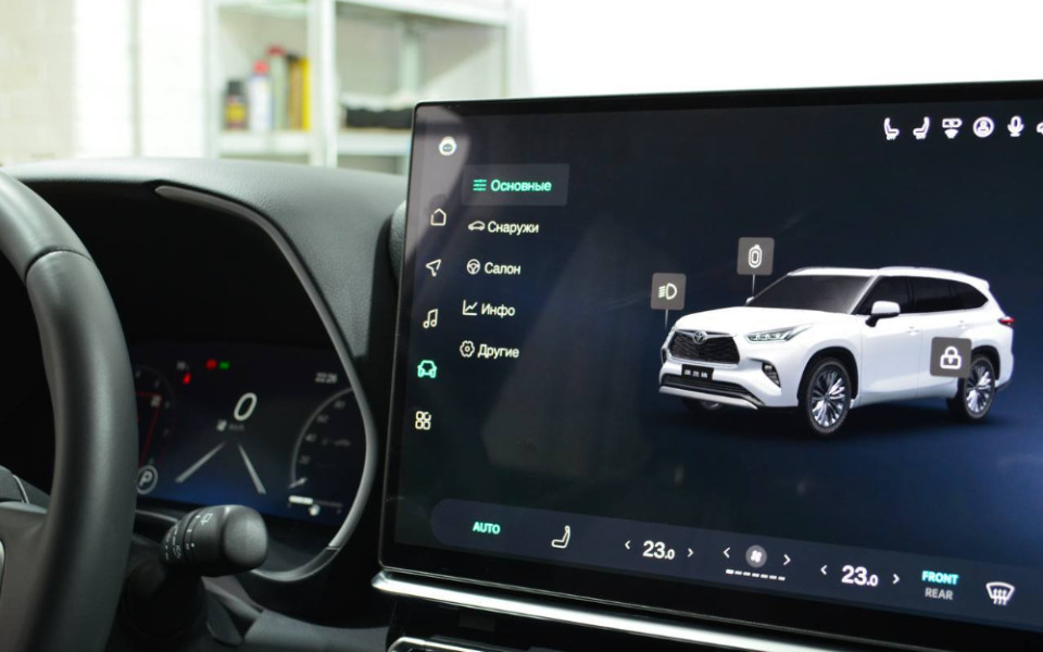 Русификация Toyota Highlander U70: что меняется в мультимедиа