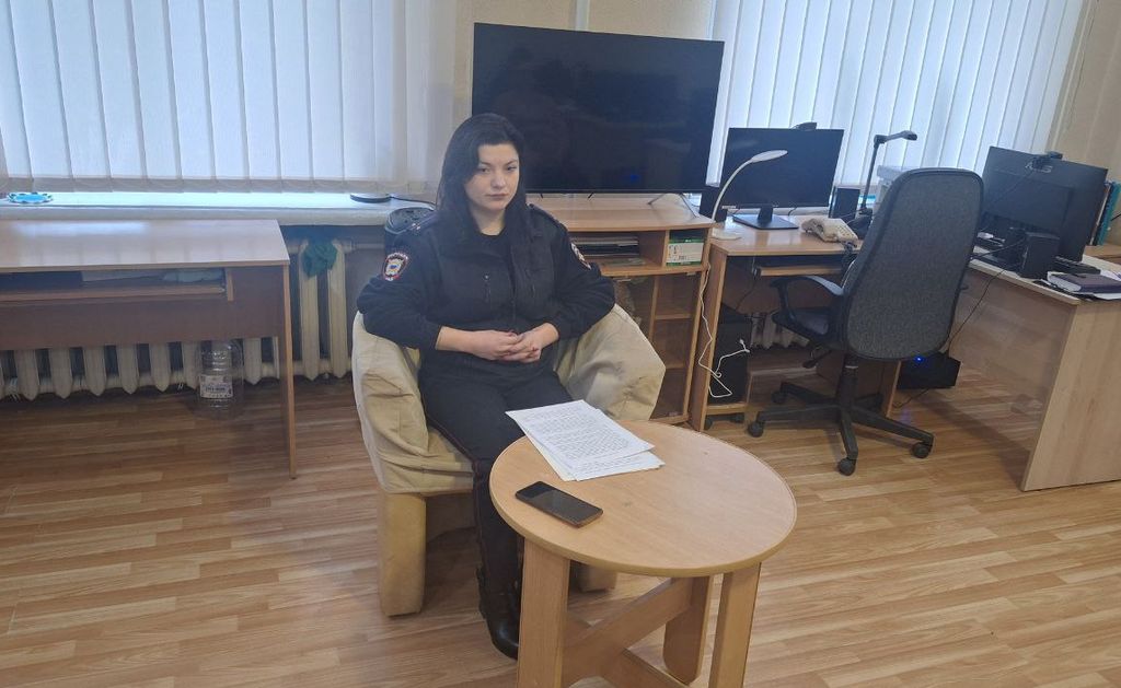 Сотрудник Управления борьбы с коррупцией МВД ЛНР