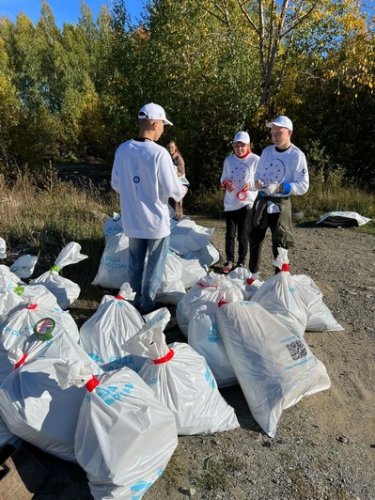 Волонтеры Озерска стараются сделать окружающий мир чище.