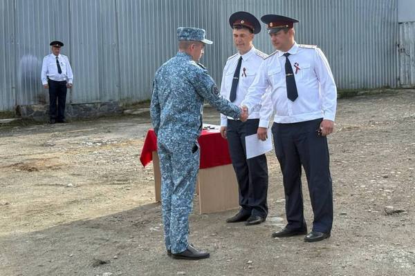 В КП-7 ГУФСИН России по Челябинской области прошли торжественные мероприятия, посвящённые Дню Государственного флага Российской Федерации