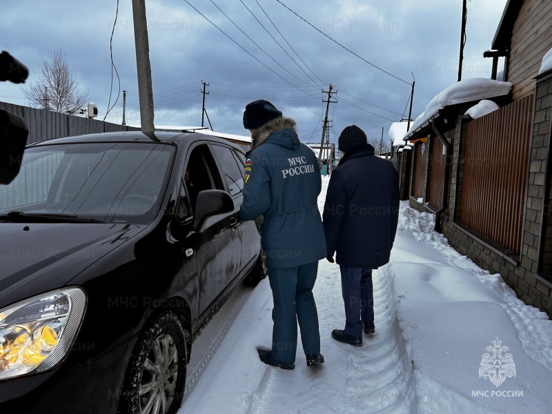 «Безопасность начинается с тебя» - противопожарный рейд в Лангепасе