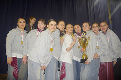 Сборная команда НИУ МГСУ взяла золото на чемпионате Москвы по фитнес-аэробике