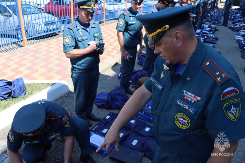 Проверка готовности: в Главном управлении состоялся строевой смотр личного состава