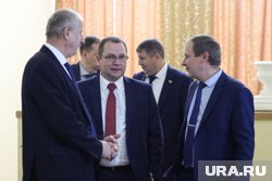 Экс-мэр Катайска Глеб Морозов (в центре) станет советником главы администрации