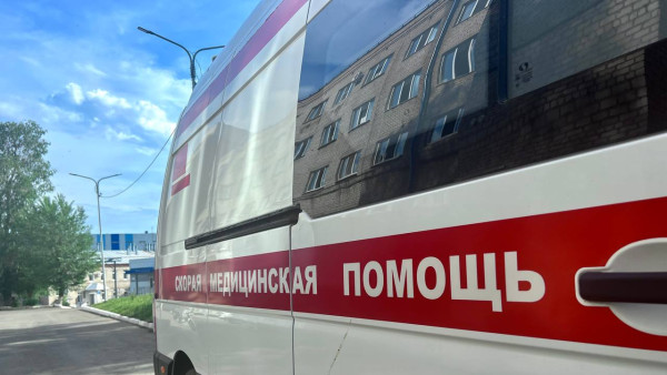 Появились кадры ДТП с подростком на питбайке в Кошелеве