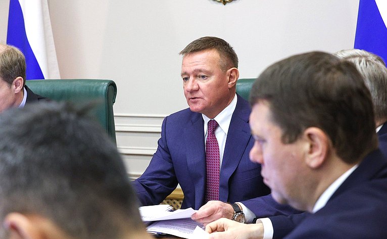 Заседание Комитета Совета Федерации по экономической политике (в рамках Дней Смоленской области в Совете Федерации)