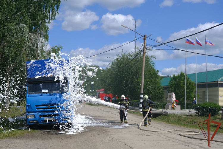 Росгвардия приняла участие в учении Росрезерва на Урале