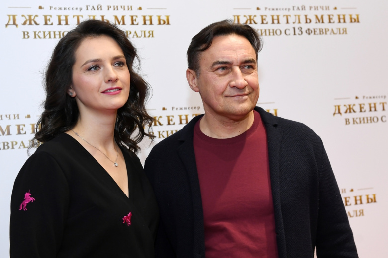 Актер Камиль Ларин с супругой Екатериной Андреевой