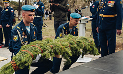 В Бурятии открыли мемориальный комплекс в память о десантниках, погибших при исполнении воинского долга