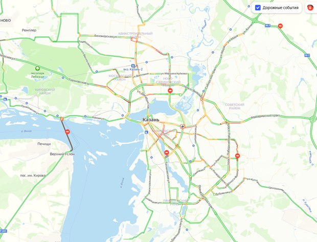 Карта авиастроительного района