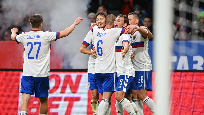 Обляков забил дебютный гол за сборную России в матче с Кенией