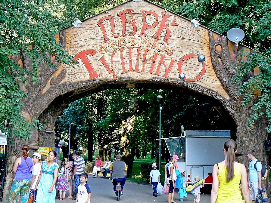 Парк в северном тушино