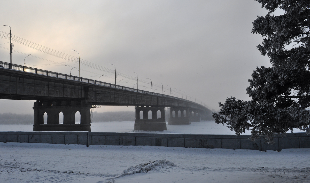 Где находится ленинградский мост в омске фото