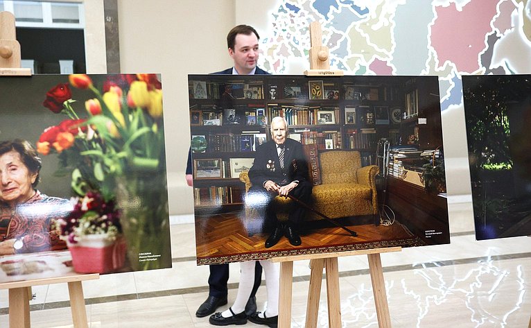 Открытие в Совете Федерации выставки «Лица Великой Победы»