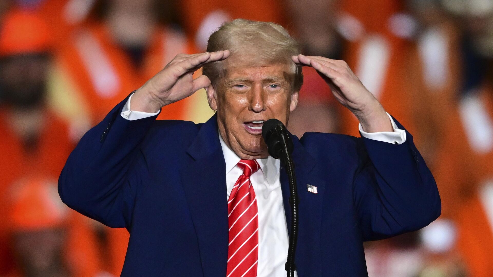 Дональд Трамп, фото из архива - Sputnik Азербайджан, 1920, 30.05.2025