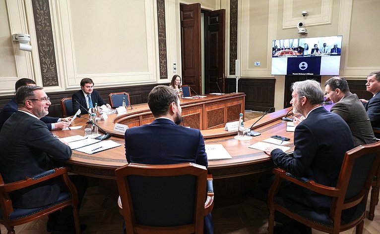 Совместное заседание групп по сотрудничеству Совета Федерации Федерального Собрания Российской Федерации и Совета Федерации Федеративной Демократической Республики Эфиопии