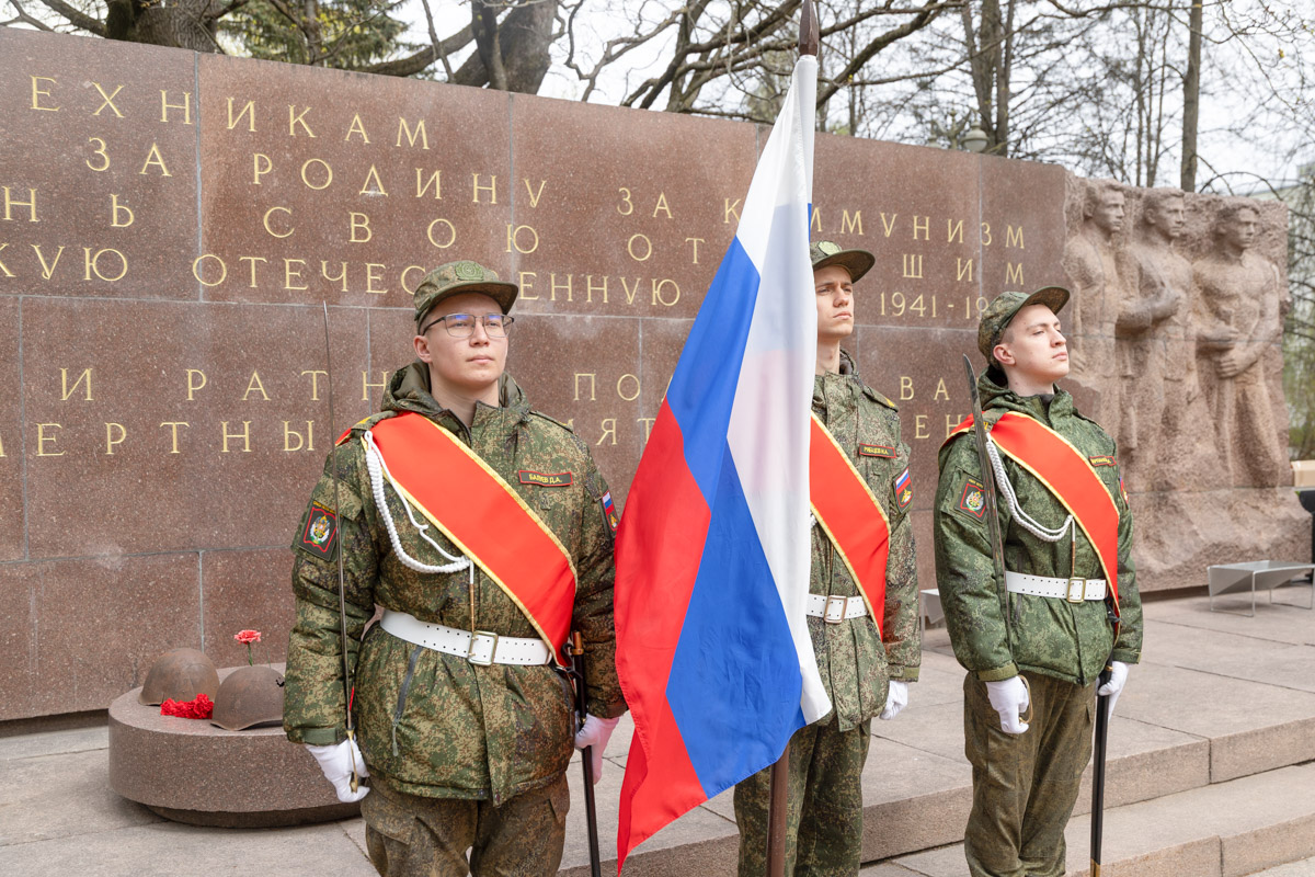 Митинг в честь Дня Победы 