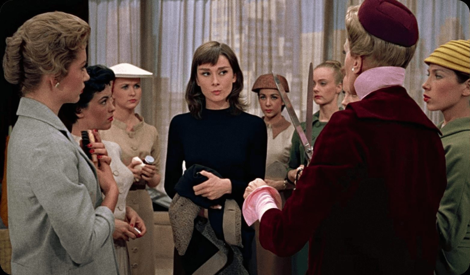 Забавная мордашка(1957)