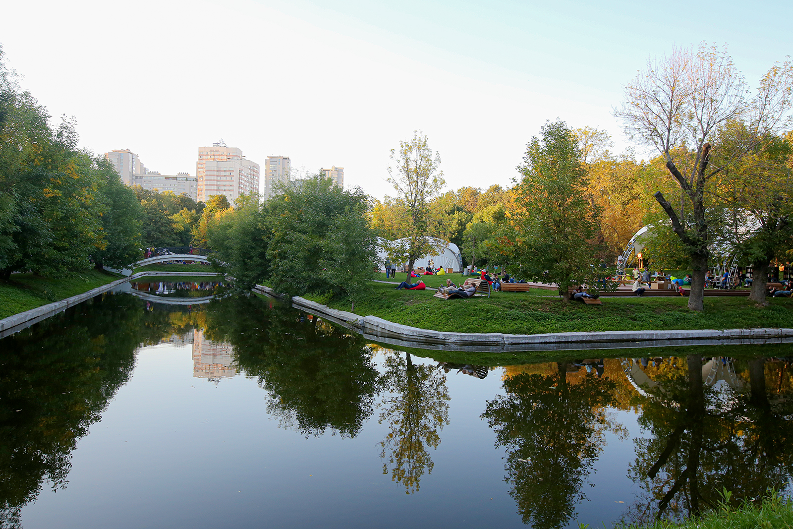 парк красная пресня в москве