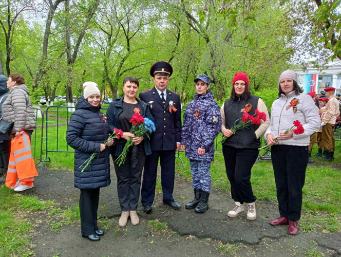 Росгвардейцы приняли участие в торжественных мероприятиях по случаю Дня Победы на Южном Урале