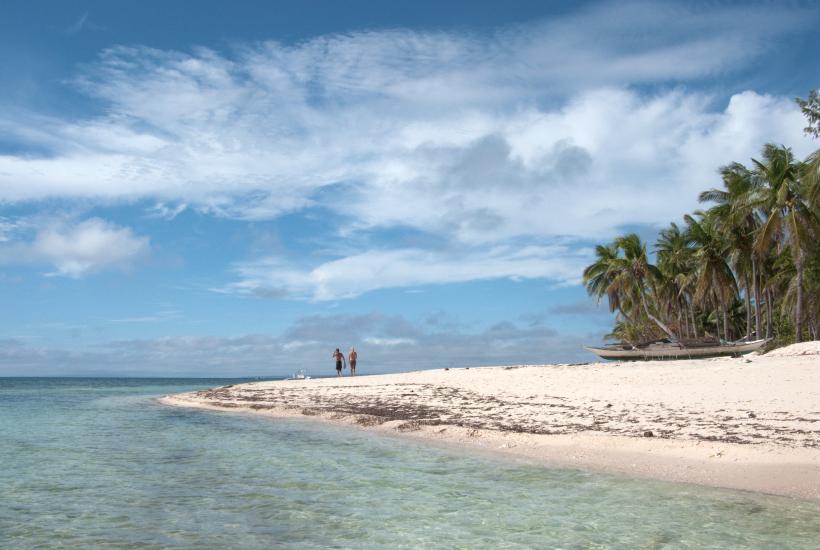 Пляж на острове