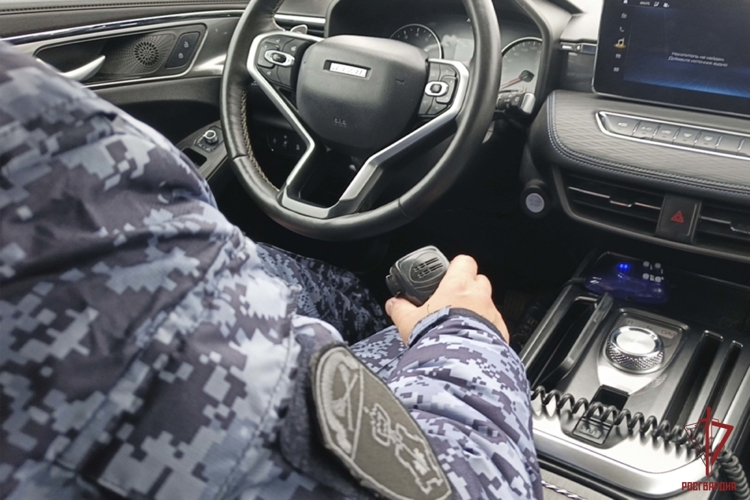 Росгвардейцы свыше 190 раз выезжали по сигналу тревоги за неделю в Тульской области