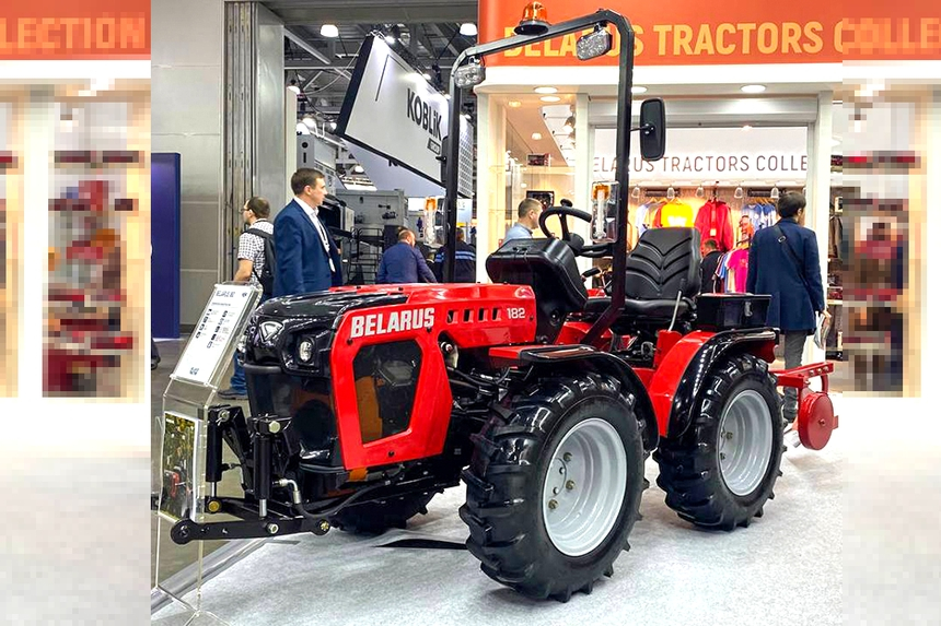 Новый мини-трактор BELARUS-182 дебютировал на выставке "Агросалон-2022 ...