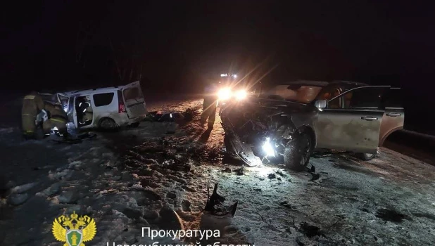 Смертельное ДТП в Новосибирской области.