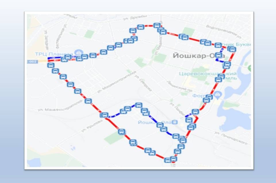 Карта транспорта йошкар ола онлайн в реальном времени