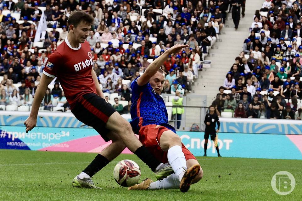 Футбольный финал на «Волгоград Арене» завершился предложением руки и сердца