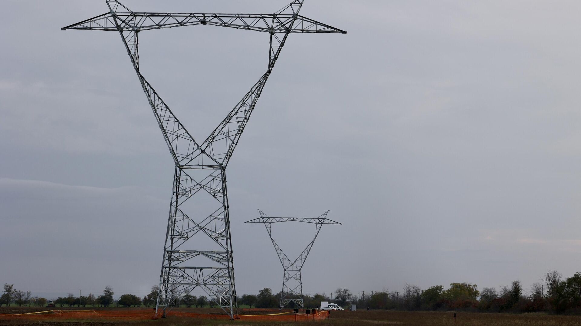 Строительство ЛЭП Вулканешты–Кишинев - Sputnik Молдова, 1920, 20.02.2025