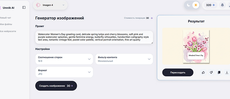 Как создать открытку с помощью нейросети: полный гид