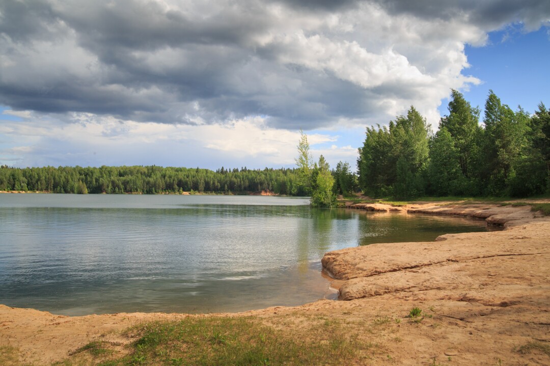 Касперский берег озера