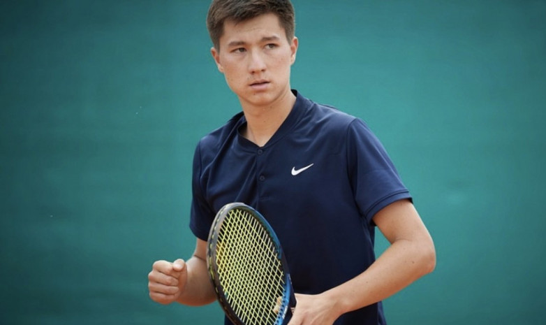 Казахстанский теннисист одержал победу после первого титула на «Челленджерах»