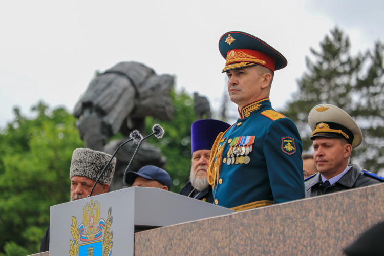 В Ставрополе начальник краевого Управления Росгвардии принял участие в мероприятиях, посвященных Дню Победы