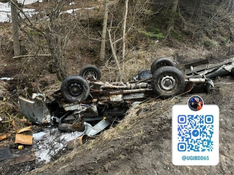 В Углегорском районе водитель УАЗа опрокинулся в кювет и пострадал