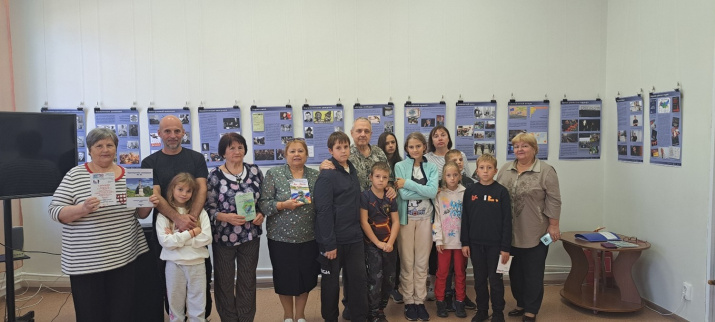 На встрече с членами Литературного объединения «Родник»