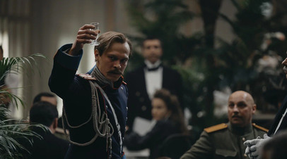 Кадр со съёмочной площадки