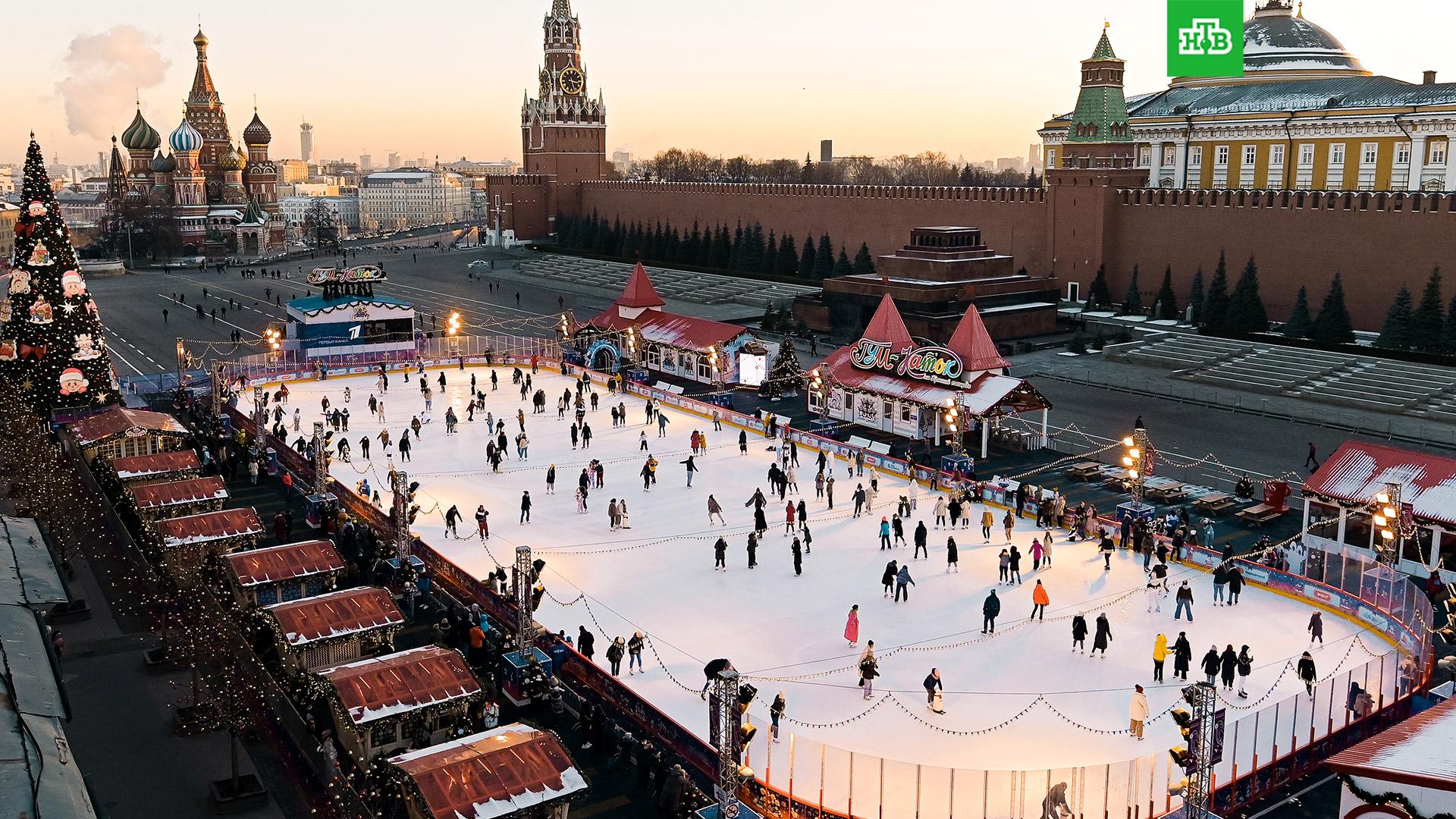 красная площадь в ноябре